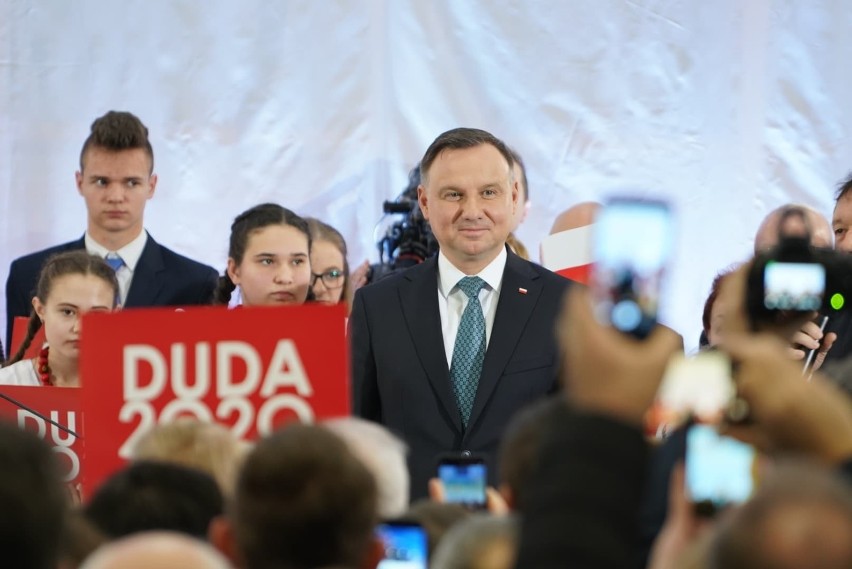 Andrzej Duda w Limanowej: Tutaj widać Polskę, aż chce się żyć