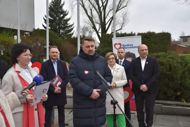 Prezentacja odbyła się w środę przed Starostwem Powiatowym w Bielsku-Białej.