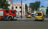 Rozszczelnienie gazu przy ul. Warszawskiej w Toruniu [ZDJĘCIA]