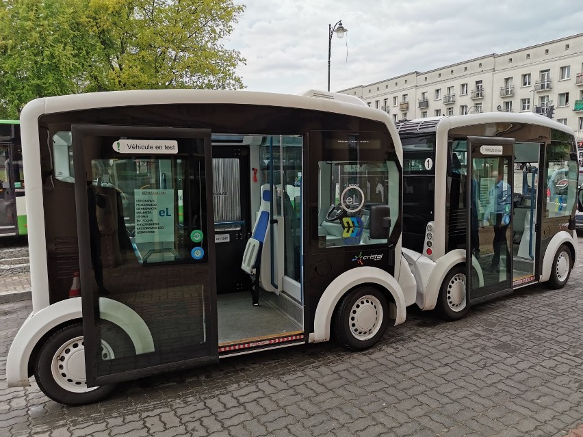 Elektryczny mikrobus Cristal testowany na ulicach w Białymstoku [zdjęcia]