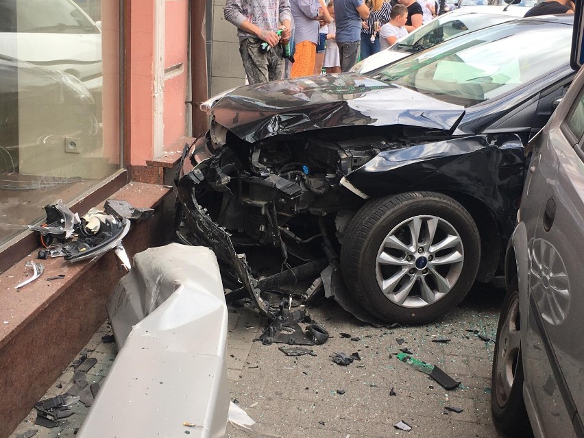Wypadek na ulicy Kaliskiej