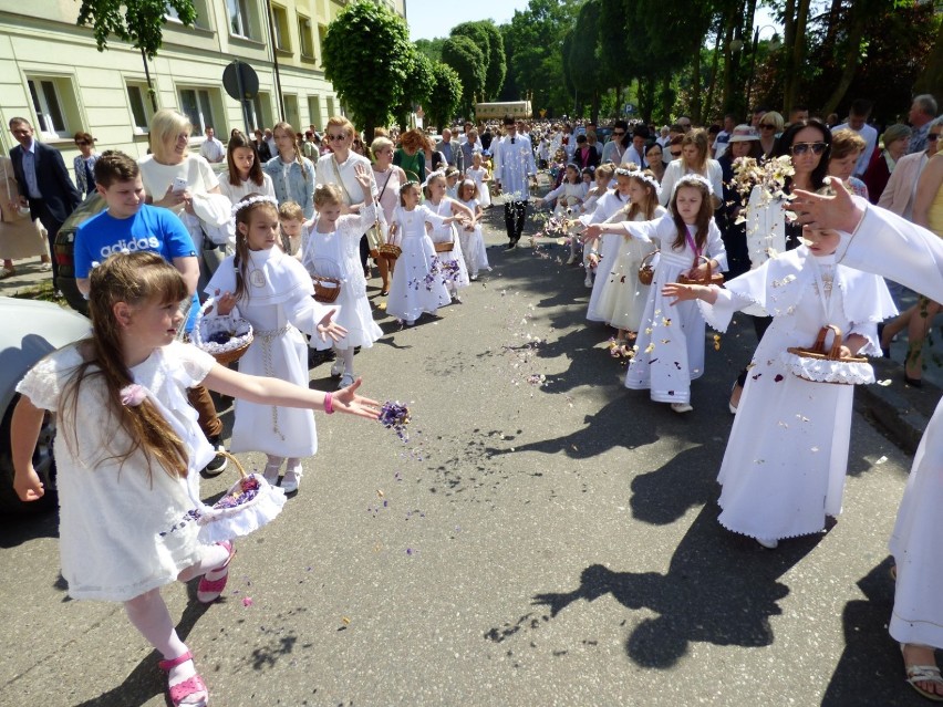 Procesja Bożego Ciała w Człuchowie