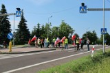 Rolnicy zablokowali drogę krajową DK 77 koło Przemyśla [ZDJĘCIA]