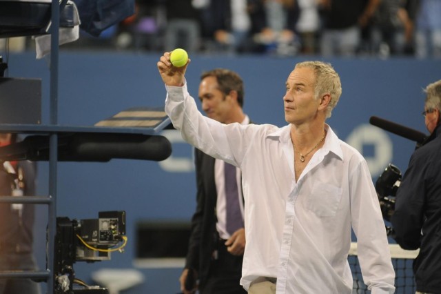 John McEnroe podczas US Open (2009)