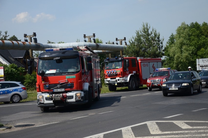 Groźny wypadek na skrzyżowaniu w pobliżu Oleśnika. Zderzyły się trzy samochody [ZDJĘCIA]