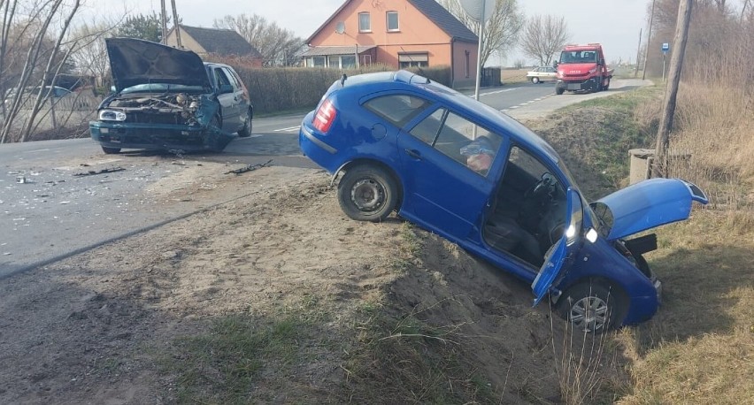 Wypadek w Podgórzynie 30.03.2022.