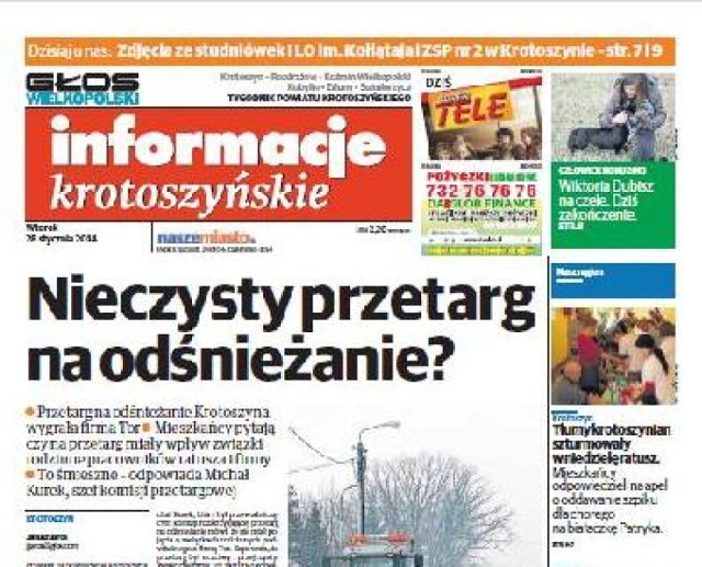 Informacje Krotoszyńskie - 28.01.2014
