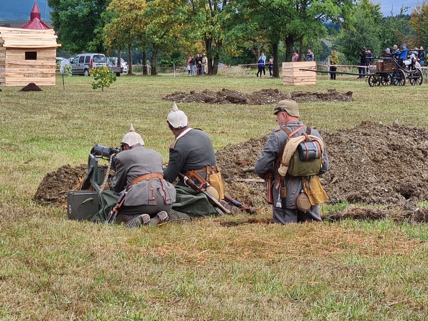 Wielka Wojna w okolicy Bukowska. Rekonstrukcja historyczna i Piknik militarny w Woli Sękowej [ZDJĘCIA]