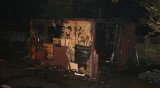 AKTUALIZACJA: Pożar altany w Piekarach Śl. Jedna osoba nie żyje, dwie są ranne