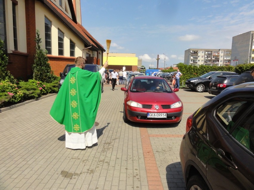 Tydzień św. Krzysztofa - poświęcenie pojazdów w Kartuzach