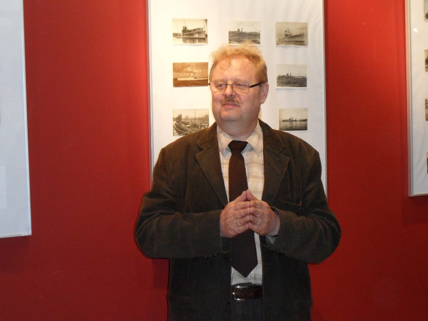 Adam Daszewski otwiera w Radzionkowie wystawę "Polska flota"
