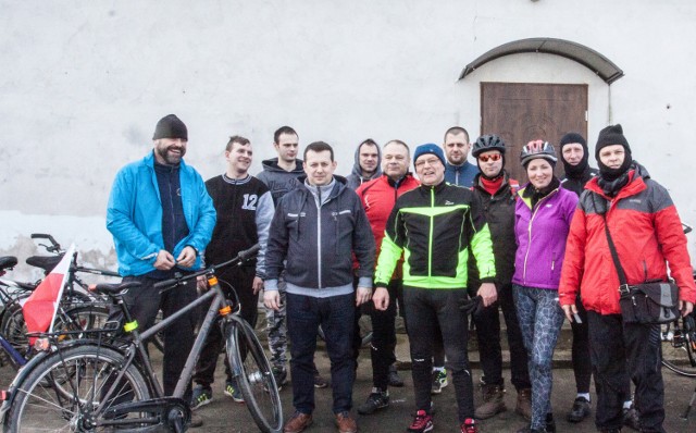 Cykliści z Szubina zorganizowali się w 2016 roku. To był ich kolejny rajd.