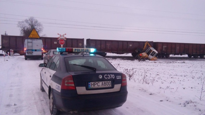 Do wypadku doszło na niestrzeżonym przejeździe kolejowym w...