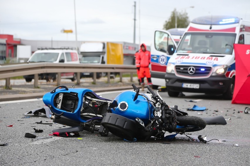 Motocykliści coraz częściej giną na polskich drogach. Główną przyczyną nadmierna prędkość