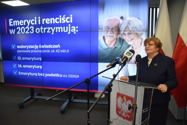 Okazją do konferencji poświęconej emeryturom była dziesiąta rocznica podniesienia wieku emerytalnego.