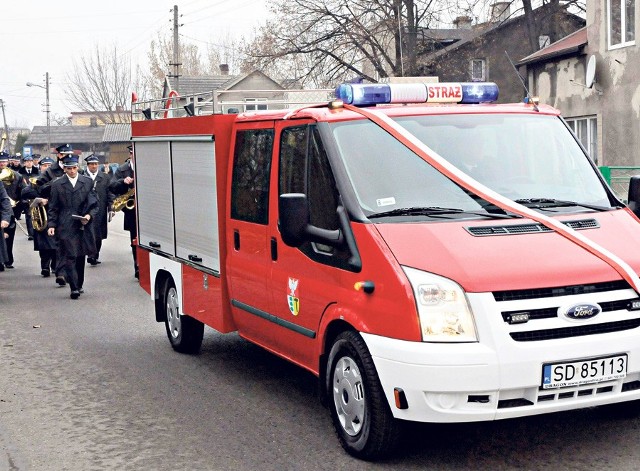 Ford przyda się OSP w Łośniu podczas akcji gaśniczych i ratowniczych