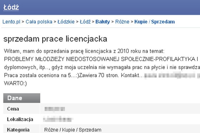 Praca magisterska kosztuje w Łodzi nawet 5 tys. zł