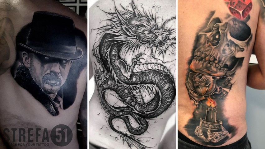 Zobacz w galerii tatuaże na plecy dla mężczyzn