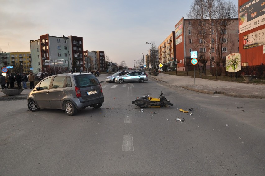 16-latek ranny został w wypadku w Poniatowej.