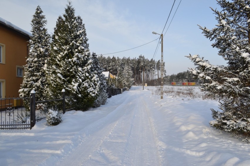 Juszkowo zimą