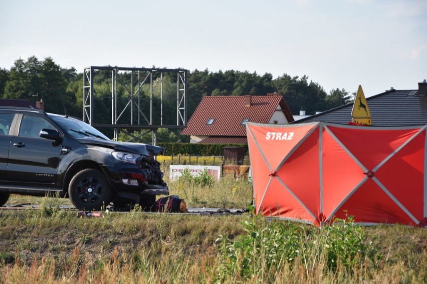 Tragiczny wypadek na obwodnicy Nowego Tomyśla. Nie żyje motocyklista. Mamy NOWE INFORMACJE [ZDJĘCIA]