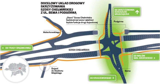 Toruń: Budowa Trasy Staromostowej. Nowa jezdnia i... utrudnienia