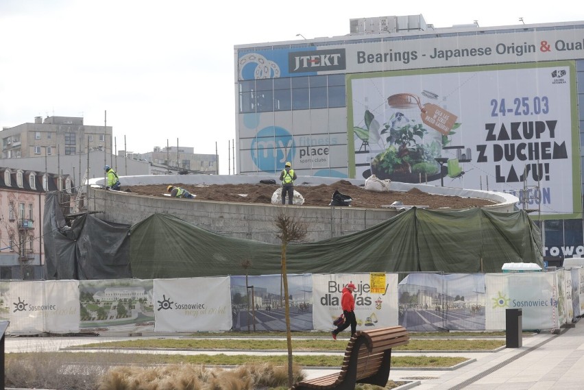 Dziś na plac budowy przyjechało podłoże na "zielony" dach...