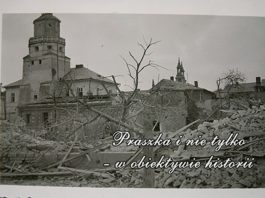 03.09.1939 r. - Zdjęcie przedstawia skutki bombardowania...