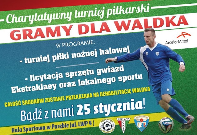 Turniej „Gramy dla Waldka” w Porębie.