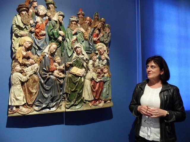 Cieszyn: Odrestaurowana płaskorzeźba Wielkiej Rodziny Marii trafiła na ekspozycję muzeum [Zdjęcia]