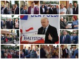 Jarosław Kaczyński w Białymstoku. Zobacz, kto przybył na konwencję PiS w Białymstoku [zdjęcia]