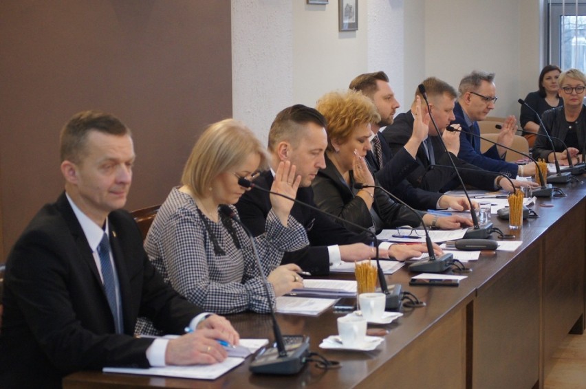 Sesja rady miasta Radomska (styczeń 2020)