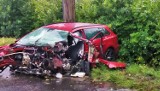 Tragiczny wypadek w Belnie w powiecie świeckim. Nie żyje 28-letni mężczyzna