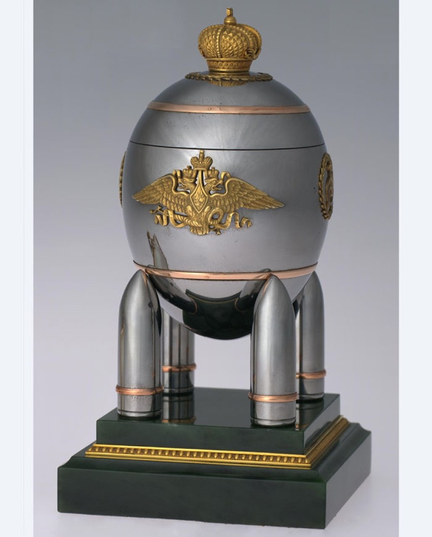 Jajko stalowe Fabergé z 1916 roku