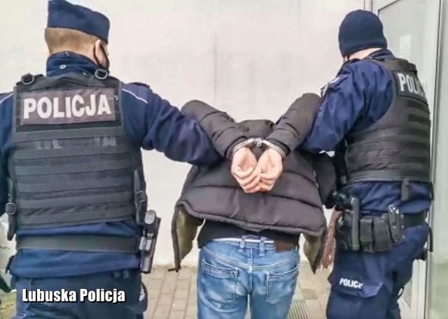 Policjanci ze Świebodzina i z Gorzowa Wielkopolskiego zatrzymali obywatela Gruzji, który był poszukiwany przez Interpol