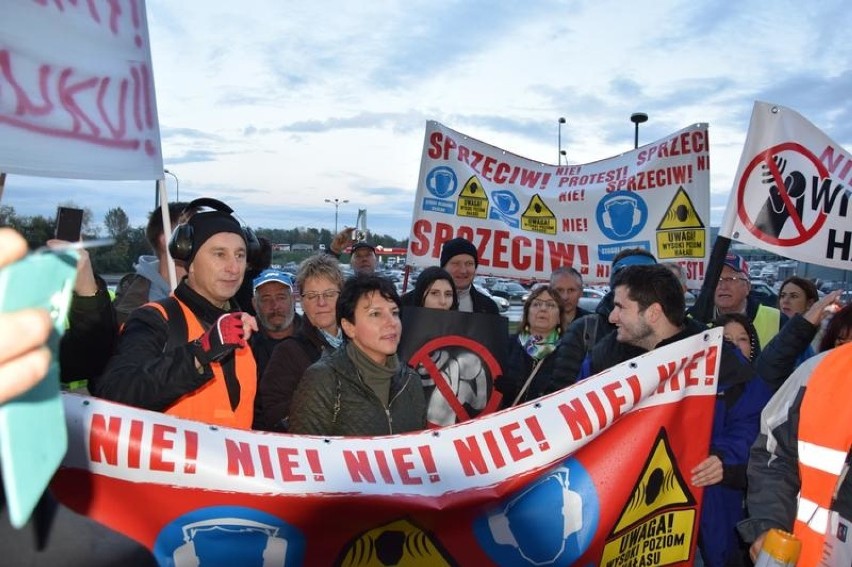 Protest mieszkańców na początku października