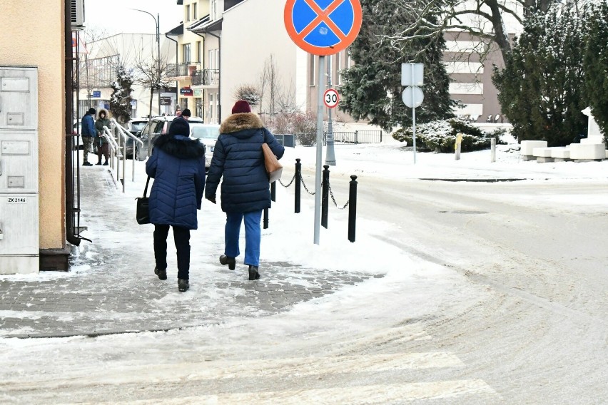 Zima 2024 w Pińczowie. Zdjęcia z piątku, 19 stycznia.