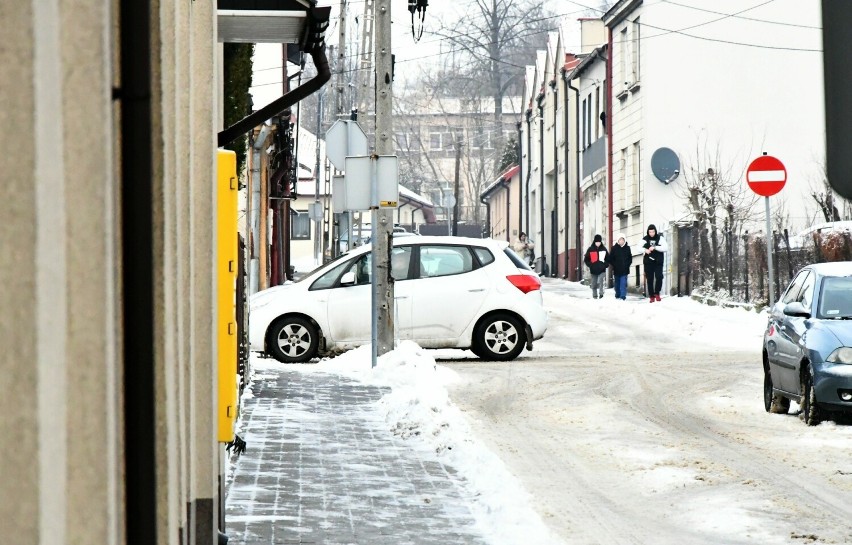 Zima 2024 w Pińczowie. Zdjęcia z piątku, 19 stycznia.