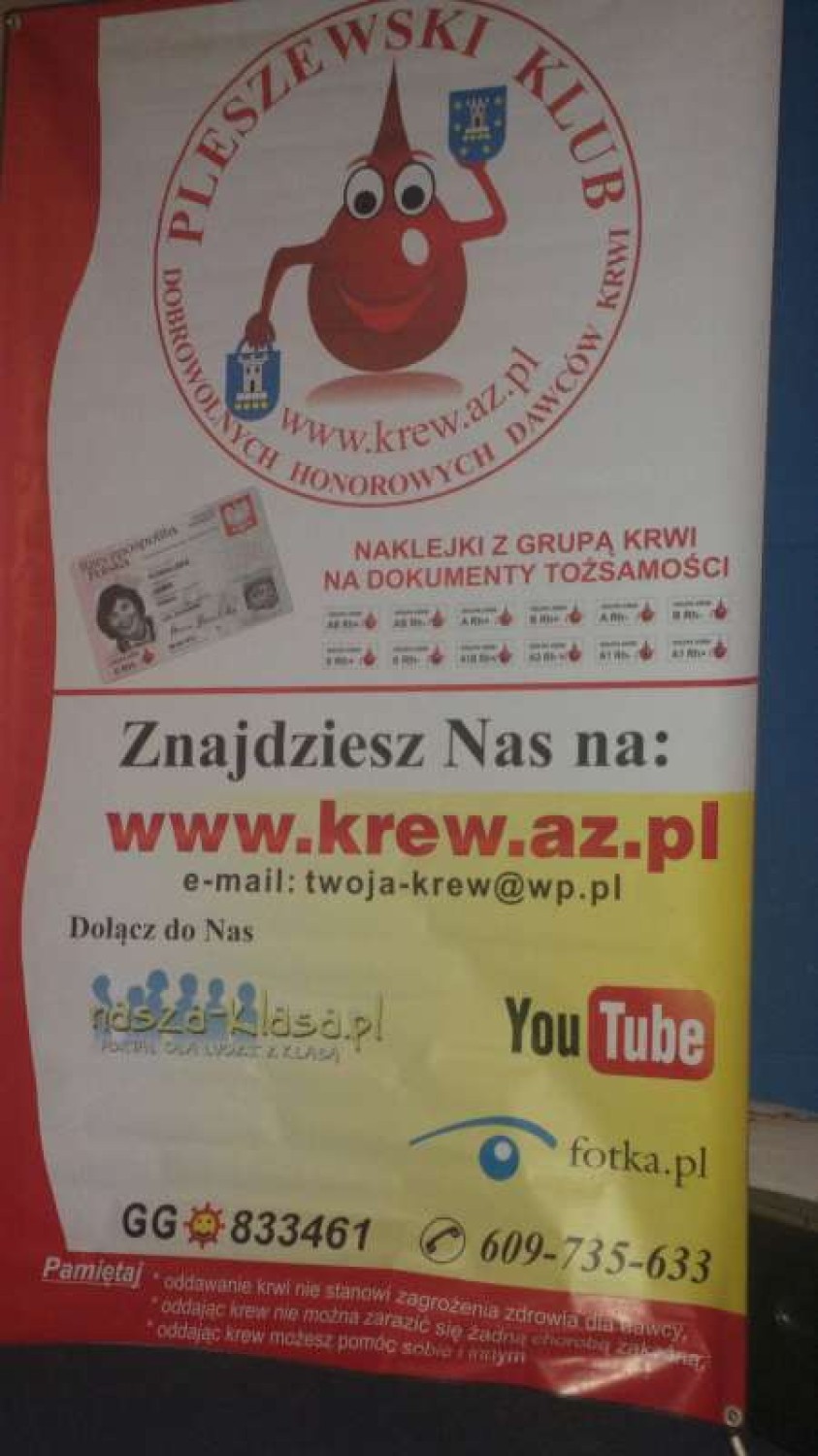 Dni Honorowego Krwiodawstwa w Pleszewie