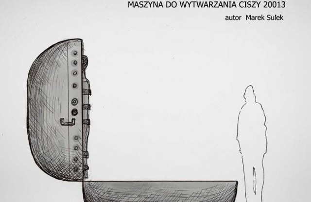 Maszyna Do Wytwarzania Ciszy - wizualizacja projektu.