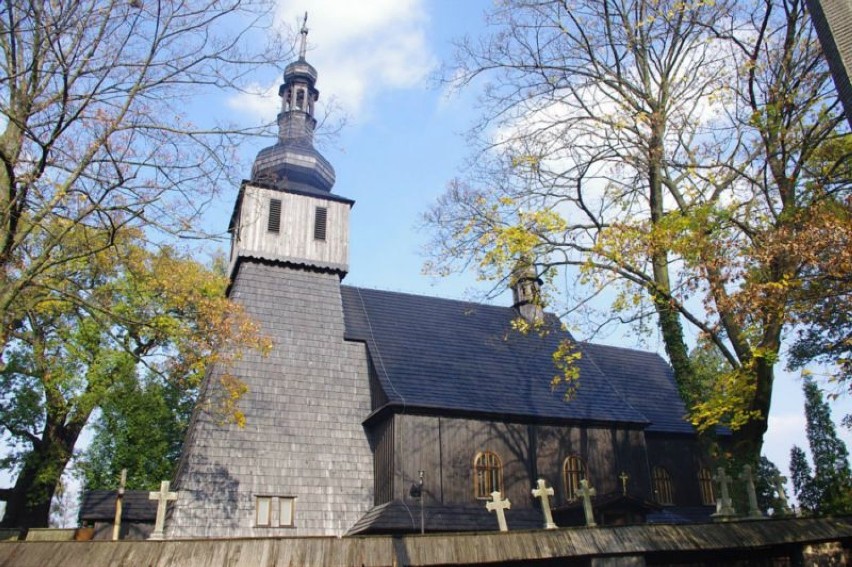 Zabytkowy kościół w Bełku
