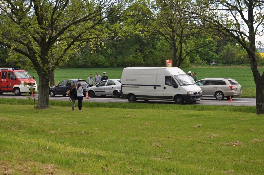 Strzegom: Kolizja na trasie Strzegom-Świdnica