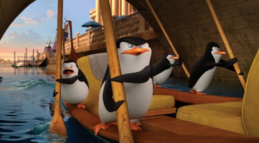 Kinowy film animowany o przygodach paczki pingwinów,...