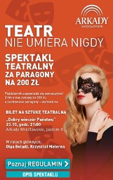 Dobry wieczór Państwu. Zobacz spektakl w Arkadach Wrocławskich [KONKURS]