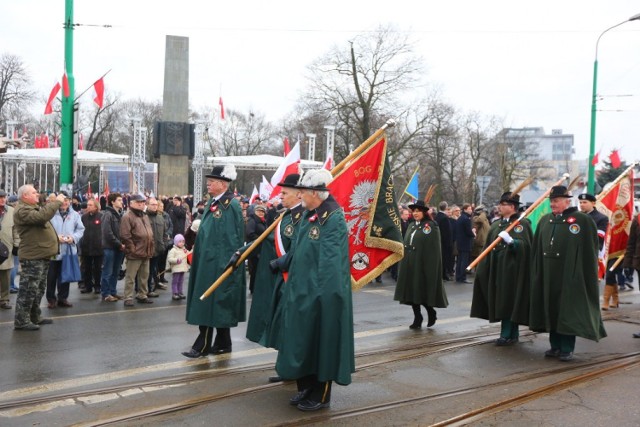 Powstanie Wielkopolskie - Przemarsz ulicami Poznania