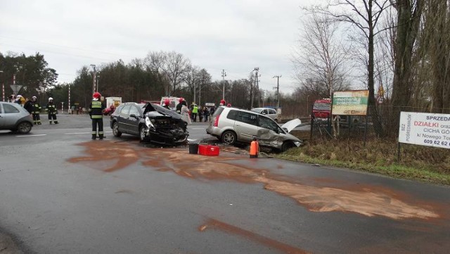 Do groźnie wyglądającego wypadku doszło w niedzielę po godzinie 12.