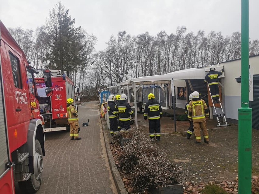 Już ponad 180 interwencji strażaków z powiatu kołobrzeskiego. Tylko do godz. 15!