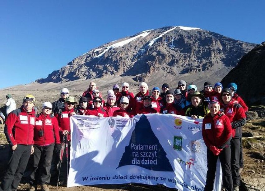 Himalaista z Gliwic poprowadził wyprawę charytatywną na Kilimandżaro