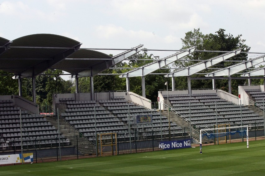 Przebudowa legnickiego Stadionu Orła Białego [ZDJĘCIA]