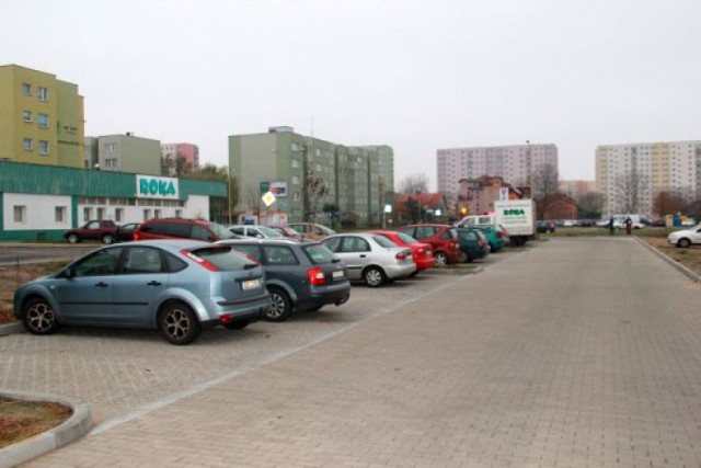Nowy parking na os. Majowym w Szczecinie